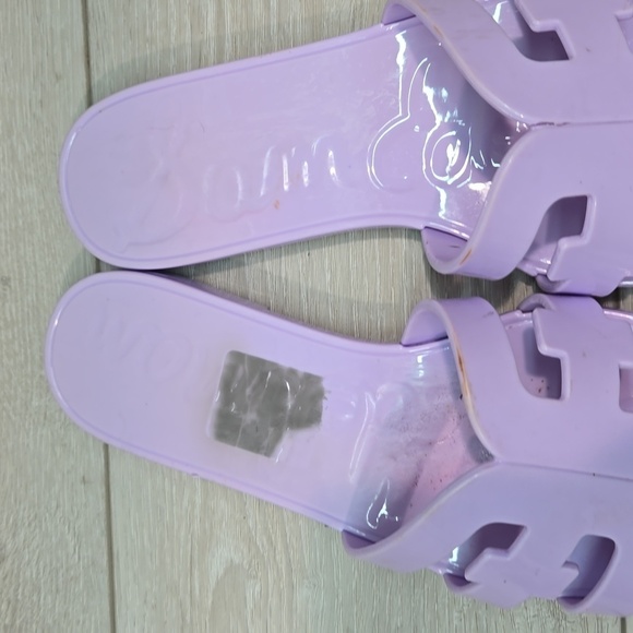 Sam Edelman Womens Bay Jelly Sandals Flats shoes sz 8 - Picture 5 of 12